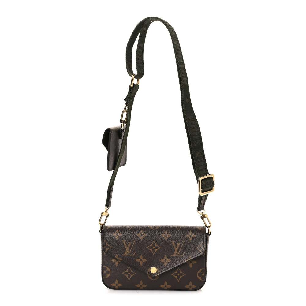 Louis Vuitton Felicie Strap & Go Kaki #267392L15B